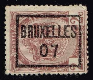 Belgium #83 Coat of Arms; Used Precancel (5.75)