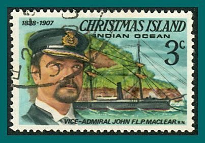 Christmas Island 1978 Visitors 2, 3c used #71,SG69