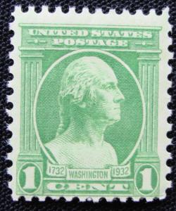 US #705 MNH Single, George Washington, SCV $.25 