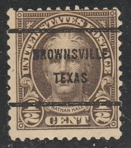 United States   (Precancel)   Browsville  Texas