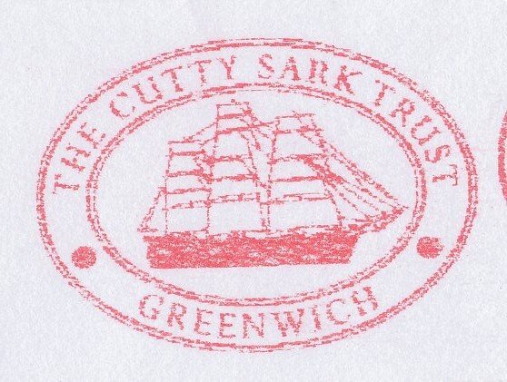 Folded letter GB / UK 2002 Ship - The Cutty Sark