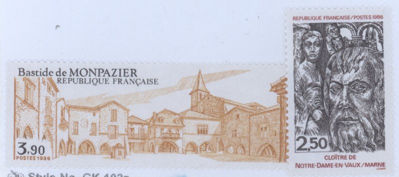 France, Scott #1998-99, MNH