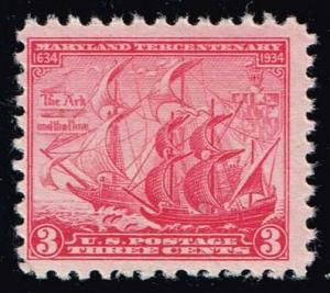 US #736 Maryland Tercentenary; MNH (0.40)