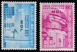 1961 BELGIUM  2V MINT NH