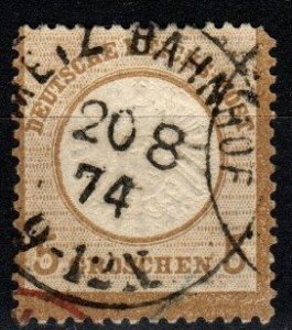 Germany #20 F-VF Used CV $27.50 (X8379)