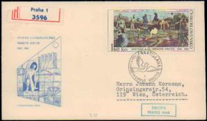 Canal Zone, Worldwide First Day Cover, Art