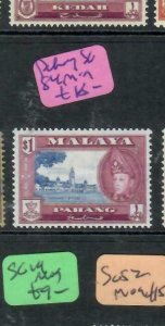 MALAYA  PAHANG (P3107BB) SULTAN $1.00 SG 84   MOG 