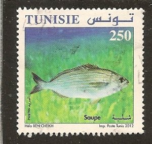 Tunisia   Scott 1533   Fish          Used