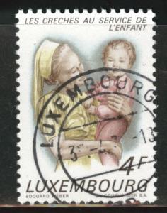 Luxembourg Scott 526 used 1973 Nurse stamp