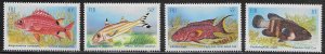 Fiji Scott #'s 536 - 539 MNH