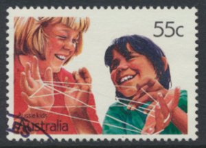 Australia SG 1087 Used Cat's Craddle  SC# 1041 w/ first day issue cancel see ...