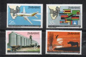 Zimbabwe 525-528 MNH