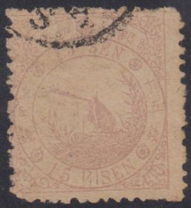 JAPAN 1875 WAGTAIL Sc 47 Syllabic 1 USED SCV$160.00 