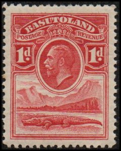 Basutoland 2 - Mint-H - 1p George V / Crocodile (1933) (cv $1.50)