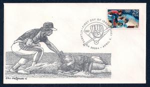 UNITED STATES FDC 29¢ Olympic Baseball 1992 DeSpain