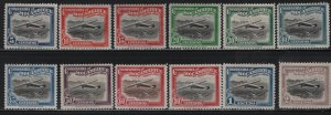 MOZAMBIQUE COMPANY  C1-C12 MINT HINGED SHORT SET