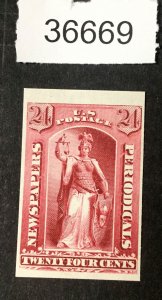 MOMEN: US STAMPS #PR17P3 PROOF ON INDIA LOT #36669