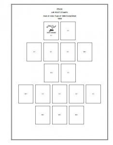 PRINTED PERSIA [CLASS.] 1868-1939 STAMP ALBUM PAGES (57 pages)