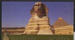 2005 UN-Vienna - Sc 370 - MNH VF - complete booklet - World Heritage - Egypt