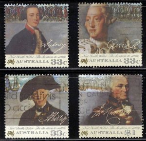 Australia - Scott # 988-91 VF Used