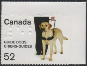 CANADA Sc. 2266 52c Association for the Blind 2008 MNH