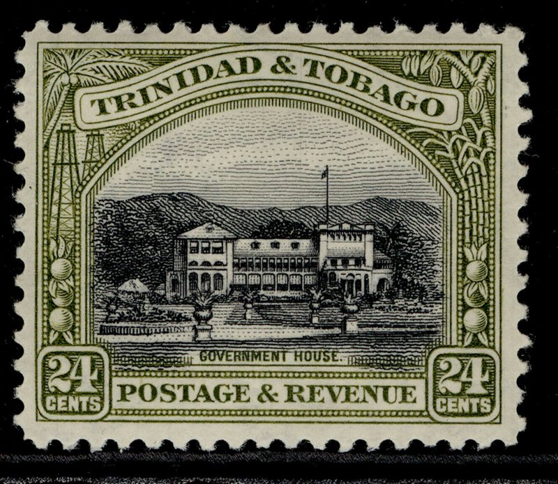 TRINIDAD & TOBAGO GV SG236, 24c black & olive-green, NH MINT. Cat £10. 