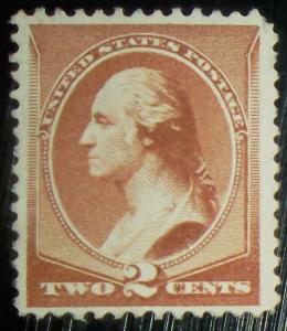 1883 US Scott #210 MNH High CV George Washington 2c