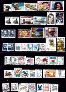 WW27 48 stamps inc few dups all U.S. used