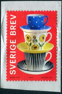 2021 Sweden Porcelain  Coil (Scott 2874) MNH