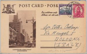 56655 - AUTOMOTIVE -  South Africa - POSTAL HISTORY: Stationery Card 1952