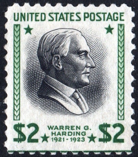 SC#833 $2.00 Warren G, Harding (1938) MLH