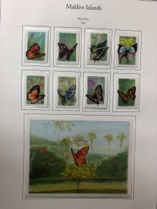 MALDIVE ISLANDS – BEAUTIFUL MINT COLLECTION IN 2 PALO ALBUMS – 421792