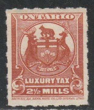 Canada / Ontario  OLT2   Van Dam   (N**)    1926   Taxe de luxe