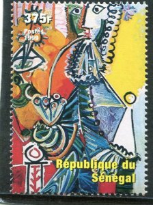 Senegal 1999 PABLO PICASSO Paintings 1 value Perforated Mint (NH)