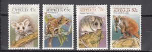 J43764 JLStamps 1990 australia set mnh #1166-9 animals