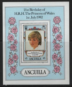 ANGUILLA, 491, MNH  SOUVENIR SHEET