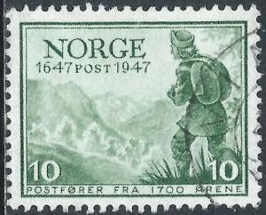 Norway, Sc #280, 10o Used