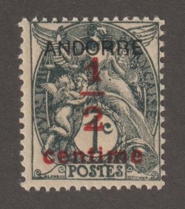 EDSROOM-16990 Andorra P1 MNH 1931 Complete Newspaper Stamp
