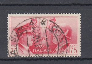 J45991, JL Stamps 1941 italy used #417 hitler