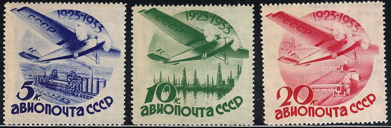 RUSSIA C40-C44 FVF NH (80319) 