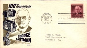 #1062 George Eastman – Cachet Craft Boll Cachet