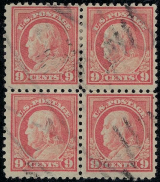 MALACK 471 F/VF, Block, an outstanding block of this..MORE.. w8592