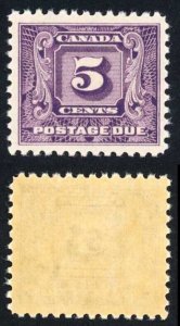 Canada SGD12 1930 5c Post Due U/M