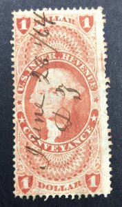 US Scott #R66c F/VF Used CV $27.50 / Price $13 + $1 shipping