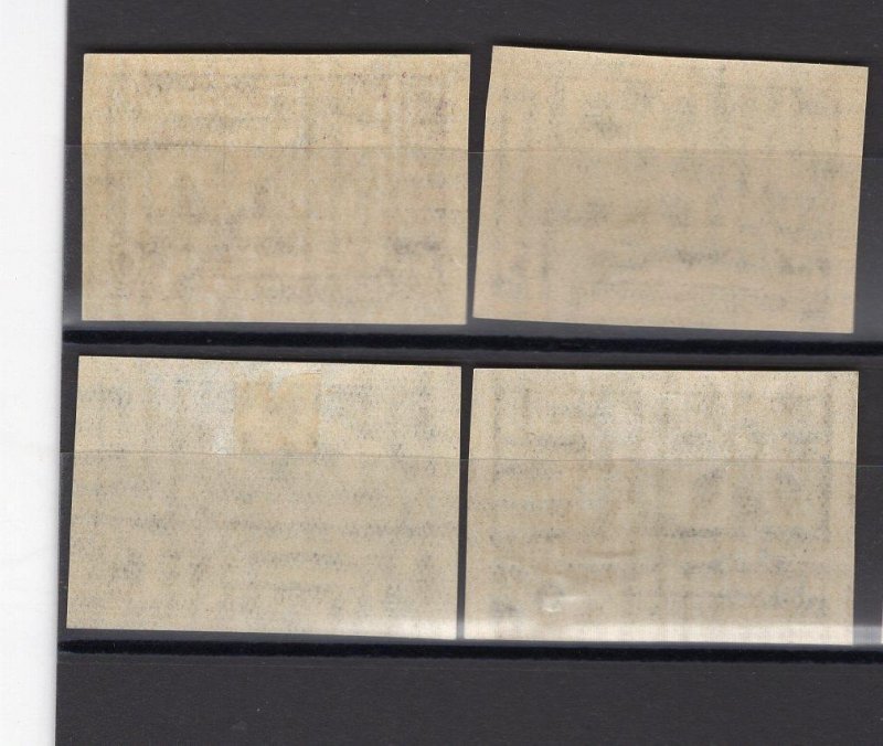RUSSIA YR 1931,SC C26-29,MI 402B-05B,MLH,ZEPPELIN,POLAR BEAR,NORTH POLE,DARK SHA
