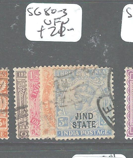 INDIA JIND (P0704B) KGV SG 80-3    VFU 