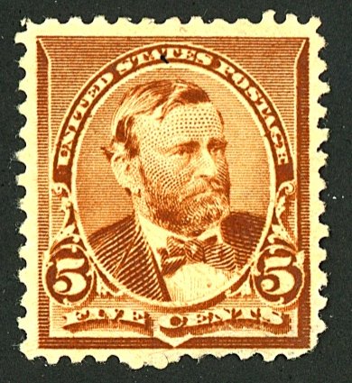 U.S. #223 MINT-VF NG