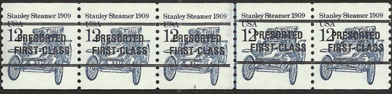 P.N.C. 2 # 2132a MINT NEVER HINGED PRE-CANS. STANLEY STEAMER