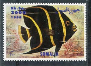 Somalia 1999 EXOTIC FISH 1 value Perforated Mint (NH)