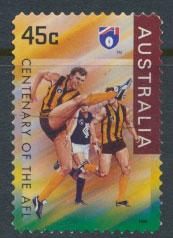 Australia SG 1621  Used  Self Adhesive - Australian Rules